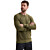 R-neck cotton modal structure Loden Green