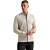 Zip jacket cotton Bone White