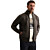 Zip jacket interlock sweat Beluga