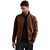 Zip jacket interlock sweat Cappuccino