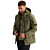 Semi long jacket CONESTOGA Dasrip Dusty Olive