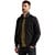 SHORT JACKET cotton terry nylon mi Obsidian