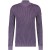 Structure knit garment dye inside o purple