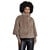 Jacket with rib cuffs