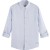 Linen shirt with roll-up shirt blue