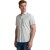 Short sleeve shirt digital print o blanc de blanc