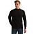 Mock neck cotton modal Black Beauty