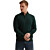 Half zip collar cotton mouline Dark Sea