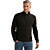 Half zip collar wool blend Black Beauty
