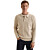 Half button collar cotton blend st Early Frost