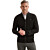 Zip jacket cotton deluxe Black Beauty