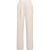 Geweven broek met wijde pijpen CLOUD CREME WHITE