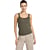 Singlet met mesh afwerking ARMY GREEN