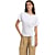 Top met knoopdetail PURE WHITE