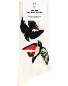 Sport socks swallow pair