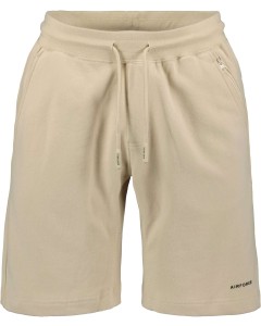 Short sweat pants cement beige