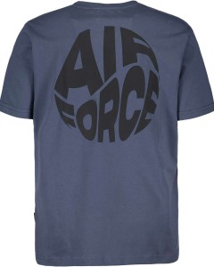 Round airforce fb t-shirt ombre blue