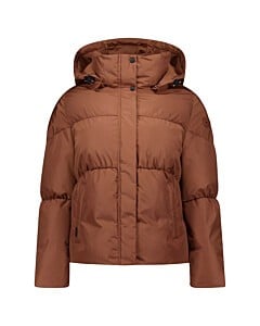 Maya Puffer Jacket Tottoise Shell