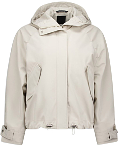 Oversized Softshell Jacket Oatmeal
