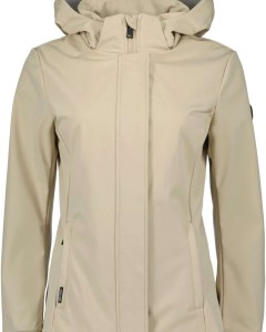 Softshell jacket cement