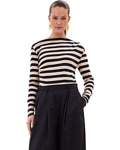leya big stripe top