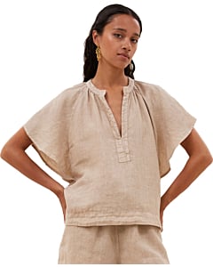 vina linen blouse