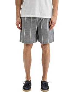 Quinn Linen Short Alaska Blue