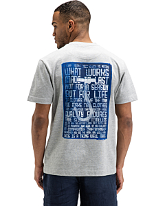 Manifest Loose Tee Grey Melange