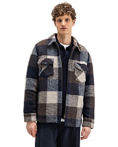 Vance Wool Check Overshirt