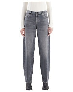 cropped balloon jeans Dark Grey Vintage