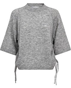 NoomiCC String Knit Grey Melange