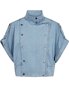 TillyCC Vest Fade Denim