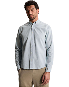 Long sleeve shirt Chambray Bleached Indigo