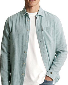 Long sleeve shirt Cotton linen yar Reef Waters
