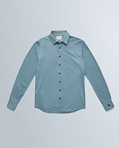 Long sleeve shirt Twill Jersey Blue Mirage