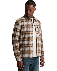 Long sleeve shirt Check Jacquard Sunburn