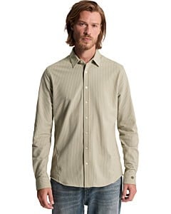 Long sleeve shirt Tech Dobby Jerse Abbey Stone