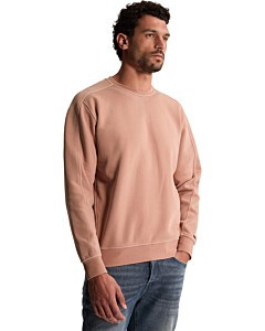 Crewneck relaxed fit peached overd Sunburn