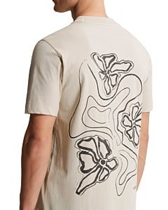 Short sleeve r-neck regular fit si Silver Birch