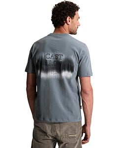 Short sleeve r-neck relaxed fit je Blue Mirage