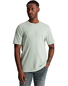 Short sleeve r-neck regular fit in Cloud Blue