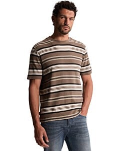Short sleeve r-neck regular fit wa Walnut