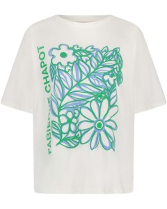 Fay Bloom Green T-shirt