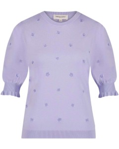Holly Short Sleeve Pullover faded lila