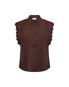 FQBina Blouse Coffee Bean