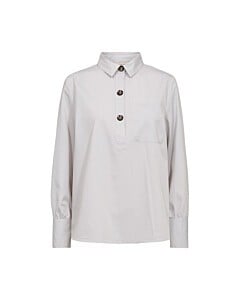 FQFlyna shirt fine stripe off white