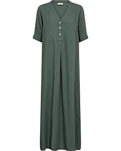 FQLarin dress drk forrest green