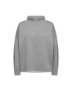 FQBrody tee fine scuba medium grey melange