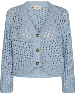 Filona cardigan chambray blue knit