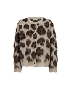 FQLIPPI Cardigan Oyster grey melange